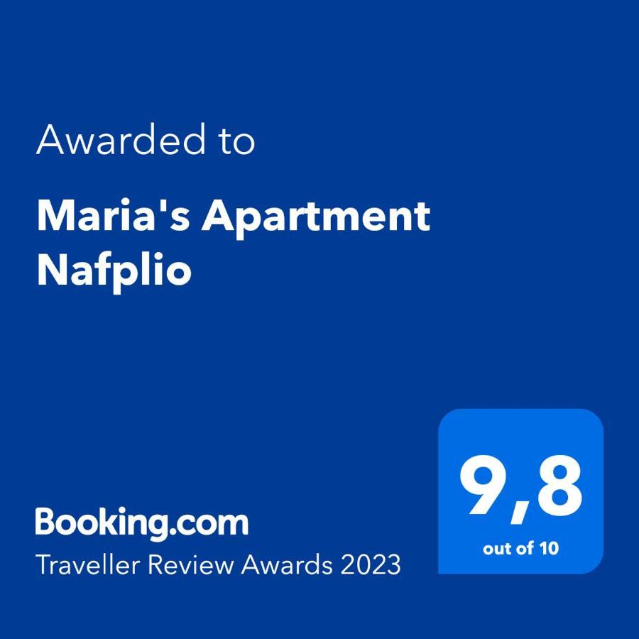 Maria'S Apartment Nafplio Exteriér fotografie